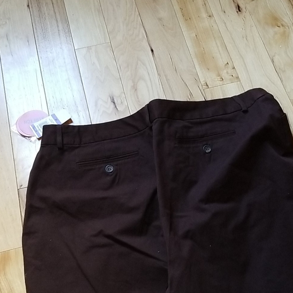 Style & Co. Brown pants sz 18 NWT - Picture 6 of 7